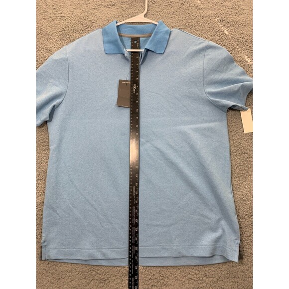NWT Van Heusen Medium (M) Regular Fit Stain Shield Casual Polo Quarter Button-up - Picture 8 of 9